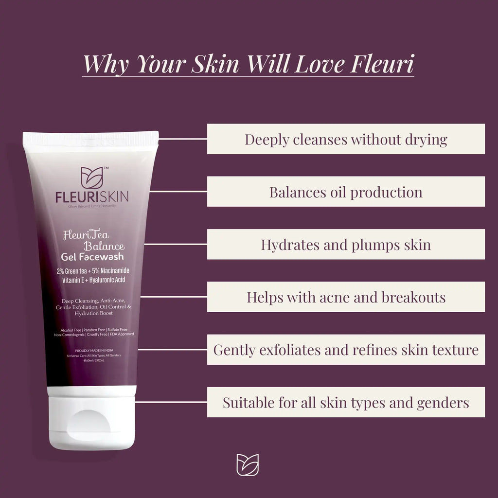 FleuriTea Balance Gel Facewash