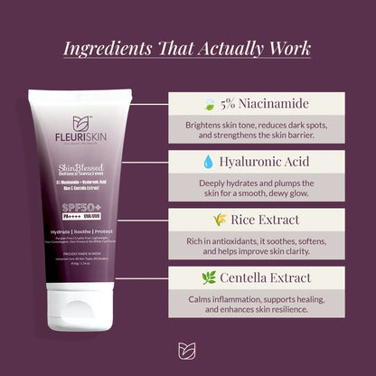 Skin Blessed Defence Sunscreen SPF 50+ | PA++++ | UVA/UVB