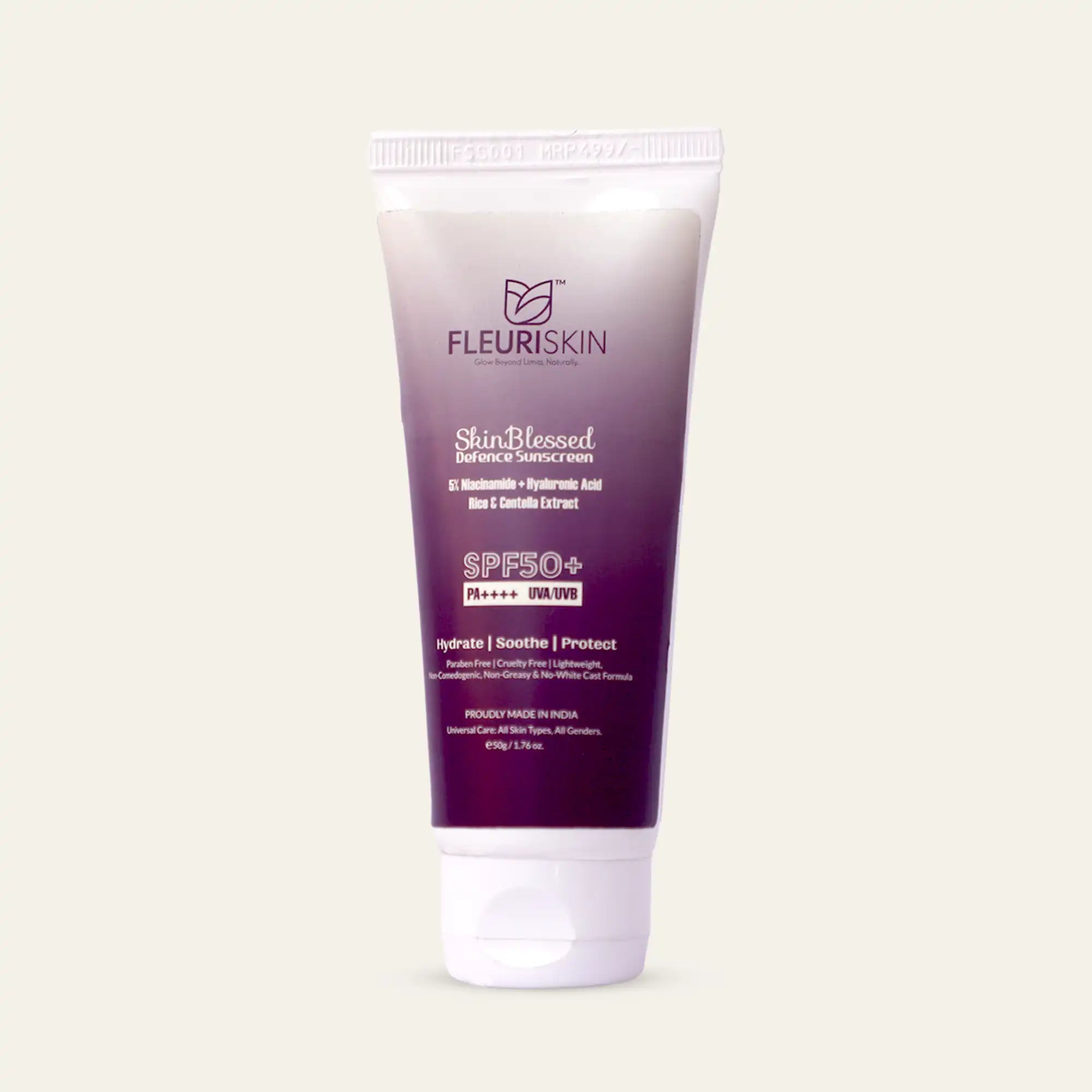 Skin Blessed Defence Sunscreen SPF 50+ | PA++++ | UVA/UVB