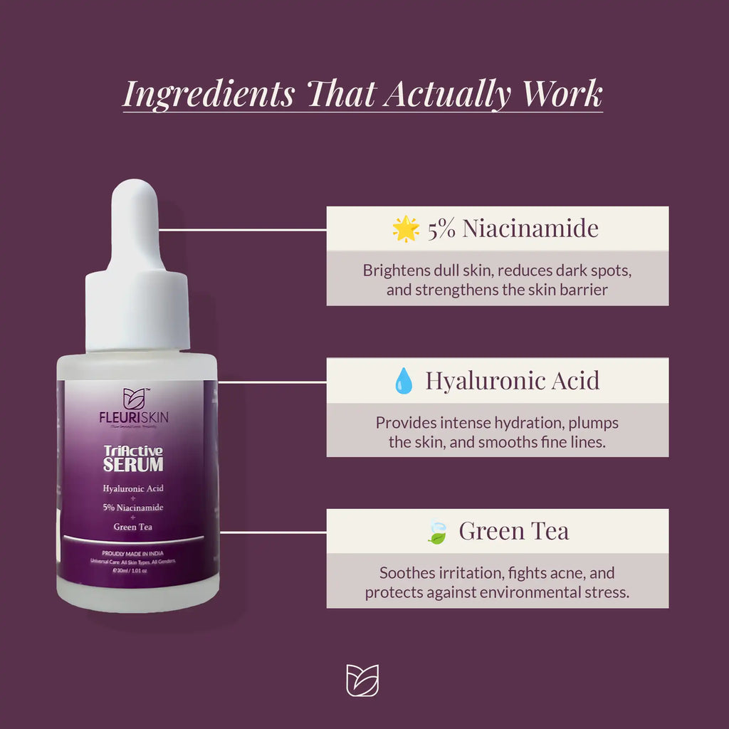 FleuriSkin Radiance Pair – Serum & Moisturizer Combo