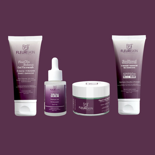 FleuriSkin Ultimate Glow Bundle – All-in-One Skincare Set